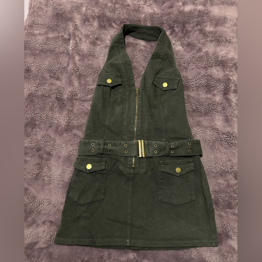 Fashion Nova Olive Mini Dress